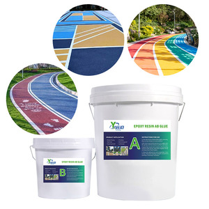 Colla Epossidica AB Certificata CE per Pavimenti Autolivellanti, Alta Resistenza, Rapporto di Miscelazione 1:1, 10 Set - Product Image 6