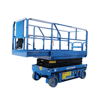 CHANGDING GTJZ06 8m Self-propelled Electric Portable Vertical Manlift 113KG Loading Capacity Scissor Lift High Manganese Steel