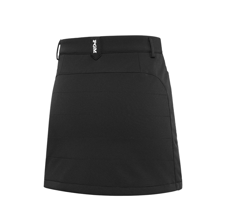 PGM QZ072 mature ladies white custom golf skirts black women golf skirt