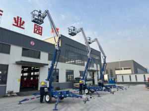 رافعة هيدروليكية كهربائية محمولة صغيرة لتكييف الهواء بارتفاع 10-20 متر مع شهادة CE - Product Image 4