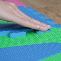 Tapis en mousse EVA imperméable et facile à nettoyer, tapis de sol, tapis de puzzle alphabet, tapis de fitness, tapis de jeu souple