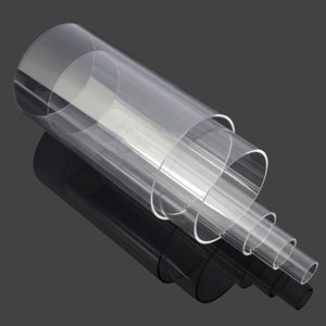 Venta Directa de Fábrica y Venta al por Mayor de Tuberías Resistentes a Altas Temperaturas y Retardantes de Llama, Tubos Cilíndricos Huecos de Plástico Acrílico - Product Image 1