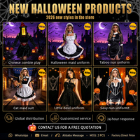 Robe en dentelle gothique sexy, lingerie féminine, corset halter, cosplay, jeu de rôle, fête d'Halloween