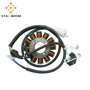 Repuestos y accesorios para motocicletas 12 bobina 250cc Italika Motomel Akt <span class=keywords><strong>Yumbo</strong></span> Daytona 250z 250 Z Rotor Magneto bobina Estator - Product Image 2