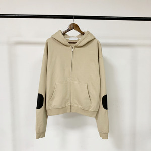 เสื้อฮู้ดซิปปิดไหล่แบบรูดซิปผ้าเกล็ดปลาน้ำหนักมาก450 GSM - Product Image 3