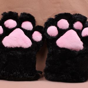 Hot Sale Japanese Cute <b>Plush</b> <b>Cat</b> Palm <b>Cat</b> Pawgloves Accessories Costume Party Animal <b>Plush</b> Mittens - Product Image 5