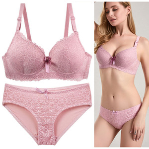 Set di <span class=keywords><strong>Reggiseno</strong></span> in Pizzo Sexy Gotico di Lusso per Taglie Forti, Completo Intimo Femminile - Product Image 5