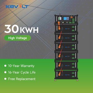 แบตเตอรี่ลิเธียมเก็บพลังงานไฟฟ้าแรงสูงสำหรับบ้าน KEVOLT 20kWh 50kWh 100kWh เครื่องกำเนิดไฟฟ้าพลังงานแสงอาทิตย์ แบตเตอรี่ LiFePO4 - Product Image 2