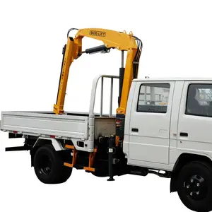 2 Ton 3 Ton 4 Ton 5 Ton bob lift small knuckle boom crane hydraulic boom arm mini truck mounted crane