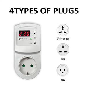Pantalla digital Refrigerador <span class=keywords><strong>Protector</strong></span> de voltaje Enchufe sobre carga Protección de bajo voltaje <span class=keywords><strong>Protector</strong></span> de voltaje - Product Image 3