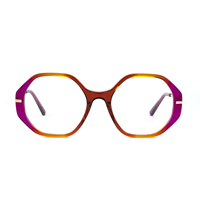 Montures de lunettes de lecture polygonales colorées en métal unisexe 2026 Dongsheng – Ventes flash