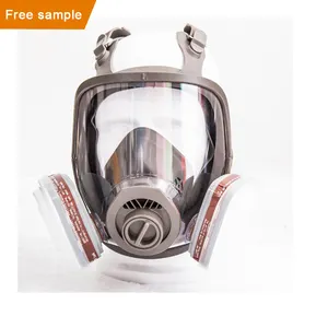 Fm-202b químico estándar, máscara de gas de vapor, respirador de pintura en aerosol químico de cara completa