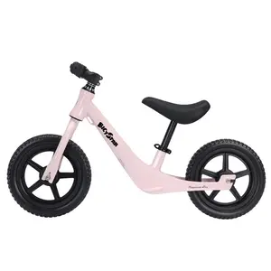 2023 nueva bicicleta de equilibrio para niños a la venta/Mini bicicleta de empuje de aleación de magnesio para niños pequeños/ciclo de carrera de ruedas de 12 pulgadas con precio barato