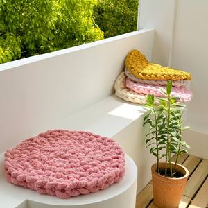 أريكة مبتكرة مصنوعة يدويًا من البوليستر طراز الشمال ، وسادة مكتب بجانب السرير ، وسائد مقعد للبيع بالجملة - Product Image 4