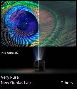 Projecteur laser DLP natif 4K Paihao JMGO N1S Ultra Ultimate 3500CVIA, contraste élevé 1600:1, <span class=keywords><strong>silencieux</strong></span>, vidéo projecteur domestique BT WIFI - Product Image 6