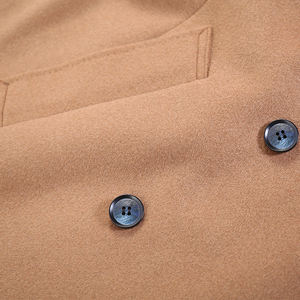 <span class=keywords><strong>Cappotto</strong></span> di <span class=keywords><strong>lana</strong></span> di fabbricazione professionale in tessuto doppio petto da <span class=keywords><strong>uomo</strong></span> Trench lungo - Product Image 4