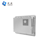PC Panel Industri 12.1" Intel I5 4300U Komputer Layar Sentuh Resistif 6 RS232 COM 2 Gigabit LAN 2 USB3.0 12V DC Tersedia