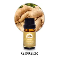 Huile essentielle naturelle de gingembre Pure pour Massage corporel, pour aromathérapie, perte de poids, pour la croissance de cheveux
