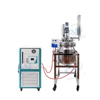 Réacteur chimique en acier inoxydable à double paroi de 10L à 300L pour réaction chimique