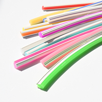 Tube néon flexible en silicone de 6 mm, séparé, pour bande LED néon 12V, découpable pour la création de décorations néon personnalisées DIY