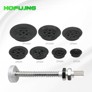 Ventosa de vacío para robot SMC ZPT de una sola capa de alta resistencia, accesorios neumáticos de NBR/silicona, ventosa plana/delgada/ovalada - Product Image 3