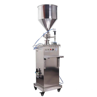 Machines de mélange et de distribution de crème de vaseline de remplissage de chauffage électrique de miel cosmétique pneumatique debout de 50ml pour les petites entreprises