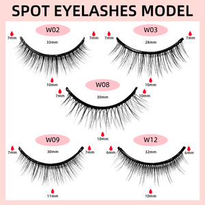 <strong>Reusable</strong> Self <strong>Adhesive</strong> False 25 mm 3d <strong>Eyelash</strong> Natural Mink Lashes Wholesaler Strip 100% Real Mink Self <strong>Adhesive</strong> False <strong>Eyelashes</strong> - Product Image 6