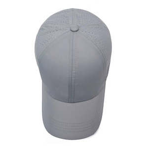 Summer Breathable Mesh <b>Baseball</b> <b>Cap</b> For Women Quick Dry Sun Protection Sport Hat Gray - Product Image 2
