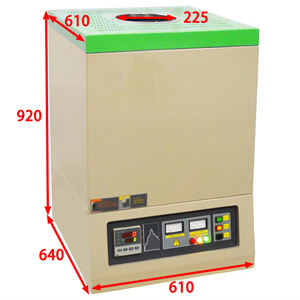 1700C LPE 액상 상축 결정 성장로 YIG 단결정 고온 전기 산업용 히터 기계 - Product Image 4