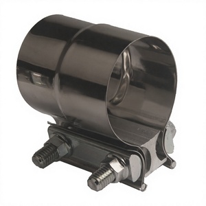Colliers de serrage universels en acier inoxydable pour tuyaux d'échappement de silencieux automobile, 2,5 et 3 pouces, pour flexibles métriques - Product Image 3