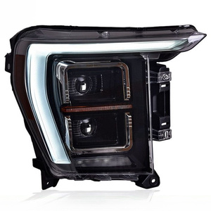 Led ống kính Đèn Pha Phụ kiện xe hơi cho FORD F150 <span class=keywords><strong>SVT</strong></span> Raptor 21-22 Đèn pha lắp ráp sửa đổi LED Ngày chạy đèn - Product Image 5