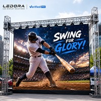 Écran LED de location LEDORA P3.91 4K HDR10 avec protection IP65 et garantie de 5 ans pour les événements de festivals de musique en plein air