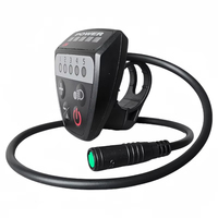 Controlador de Pantalla LED para Bicicleta Eléctrica Bafang DZ888, Protocolo UART para Pantalla de Bicicleta Eléctrica con Motor Central BBS01B BBS02B BBSHD