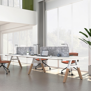 Mobilier de bureau moderne <span class=keywords><strong>2</strong></span> 4 6 8 places Poste de travail modulaire ouvert avec design extensible pour poste de travail de bureau - Product Image 1