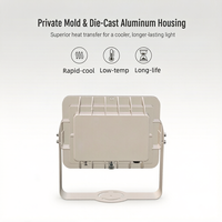 Illuminateurs LED pulsés infrarouges 36W IP66 850nm pouvant être synchronisés avec le déclencheur de la caméra de sécurité CCTV
