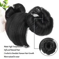 Bandeau tressé pour perruque de bébé pour enfants, bandeau à frange pour enfants avec boucle de tête pour accessoires de cheveux COS