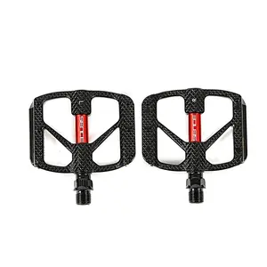 Pédales de vélo antidérapantes, pédales plates en alliage pour vélo de route, pédales à roulements étanches pour vélos de route, VTT, fixies - Product Image 1