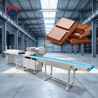 Ligne de production de chocolat entièrement automatique, machine complète de moulage de barres chocolatées, SUS304