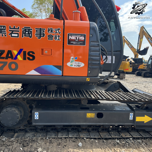 รถขุดฮิตาชิ ZX70 มือสอง รุ่นปี 2023 เครื่องยนต์ยันม่าร์ 7 ตัน แบบตีนตะขาบยาง มินิ รถขุดตีนตะขาบ  ทดสอบและตรวจสอบส่วนประกอบหลักของมอเตอร์แล้ว - Product Image 4