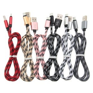 Cable USB tipo C para teléfono móvil, Cable de carga de nailon tipo C de 25cm para Xiaomi 13, <span class=keywords><strong>Oneplus</strong></span> y Samsung - Product Image 6