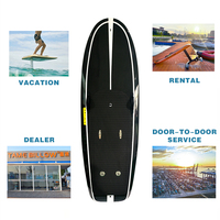 Planche de surf électrique hydrofoil unisexe TAME BILLOW EF03 la plus performante, 8 kW, 25 mph, en fibre de carbone, pour les eaux océaniques