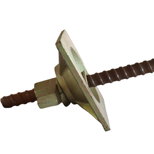Les montants d'échafaudage sont sécurisés Plaque carrée en fonte ductile Tirants Échelles galvanisées Composants en acier Écrous rotatifs - Product Image 2