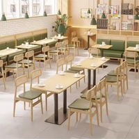 Ensembles de meubles de restaurant personnalisés pour hôtels et écoles – Design moderne, banquettes, tables, chaises, tabourets de bar – Durables et écologiques