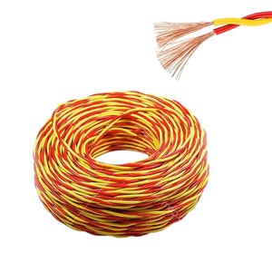 منخفض Votage معقول مصنع الجملة 2 Core RVS لينة الملتوية PVC مرنة معزول كابل طاقة تقطعت بهم السبل - Product Image 3