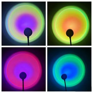Lampe de projection LED contemporaine alimentée par USB avec couleurs coucher de <span class=keywords><strong>soleil</strong></span> pour l'éclairage d'ambiance des cafés, bars et restaurants - Product Image 5