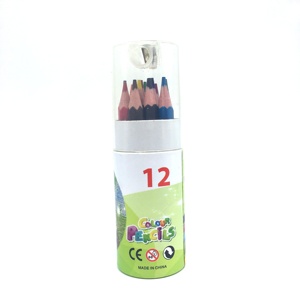 I bambini Non Tossico di <span class=keywords><strong>Forma</strong></span> Esagonale 12 Pezzo di <span class=keywords><strong>Colore</strong></span> Matite in Tubo di Carta - Product Image 3