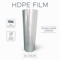 Película de HDPE Transparente o Opaca, Puede Combinarse con LLDPE, Utilizada para Envasado de Alimentos, Monomaterial Reciclable, Doble Cara Corona