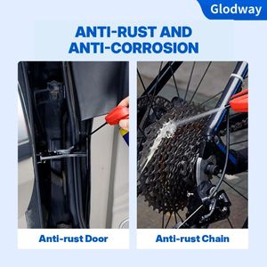 Spray lubrifiant anti-<span class=keywords><strong>rouille</strong></span> multi-usages Glodway Home Auto pour charnières de porte, serrures, fenêtres grinçantes, chaînes de vélo - Product Image 4