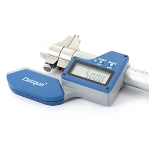 DASQUA pollici/strumenti di misurazione dello spessore metrico micrometro digitale interno da 0.00005 "/0.001mm con mandrino in acciaio inossidabile
