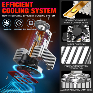 Bombillas LED D3S para Faros Delanteros de Coche, OEM de Fábrica, D1S D8S 30000Lm 6500K, Reemplazo de Proyector Xenón HID, Sistema de Iluminación Automotriz, Bombillas LED D1S - Product Image 4